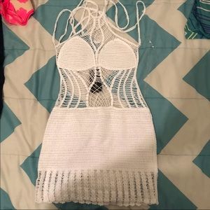 Crotchet dress from Laura’s boutique